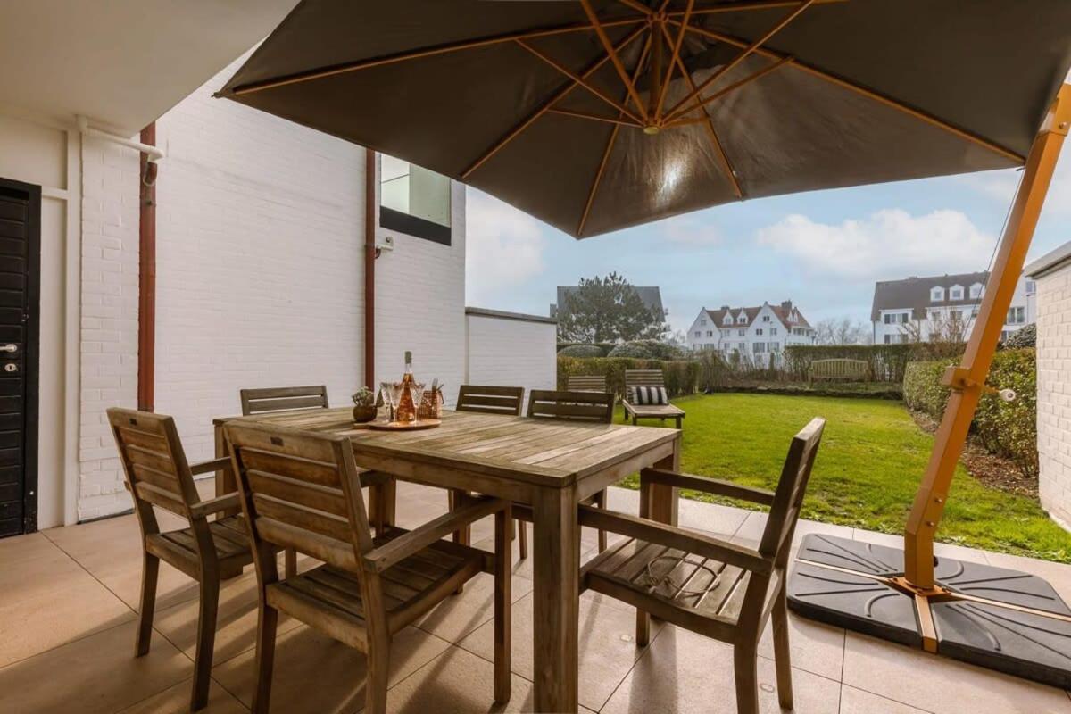 Huswell - Apartment With Garden At The Seaside In Knokke Exterior foto